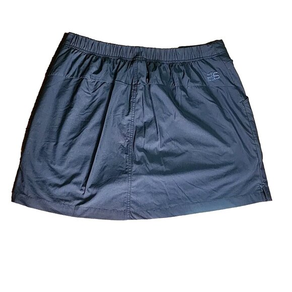 ARCTIX Solid All Black Activewear Skort with Pockets Womens Size L Large - Picture 4 of 6